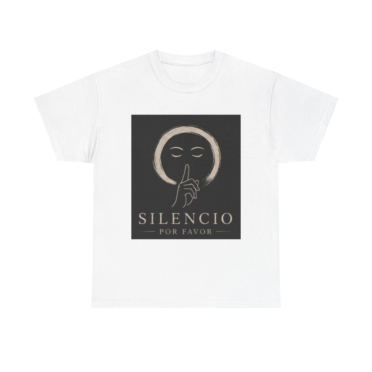 Unisex Heavy Cotton Tee Silencio Circ
