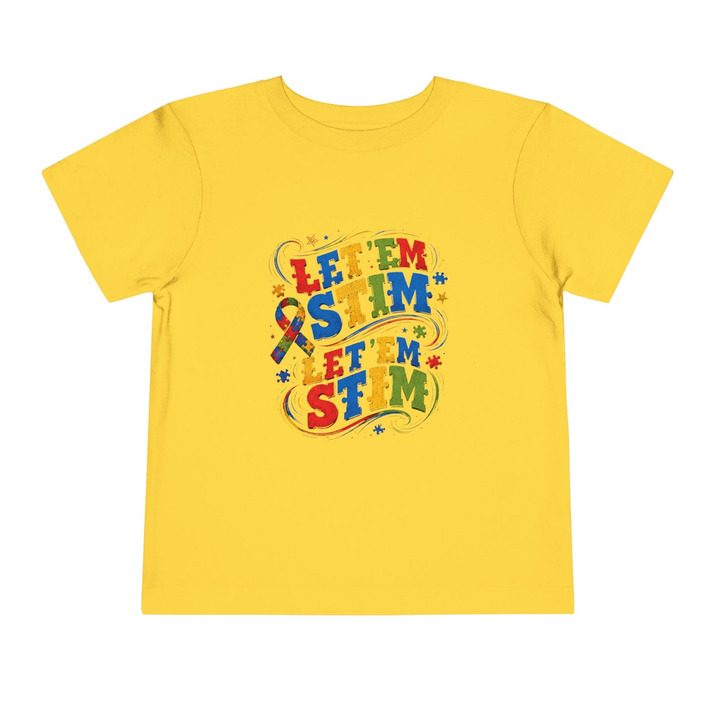 Toddler Short Sleeve Tee Let em Stim