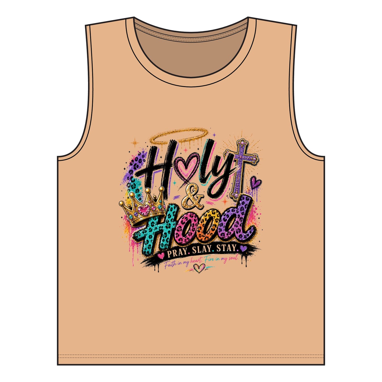 Women's Jersey Muscle Tank Holy&HoodSlay