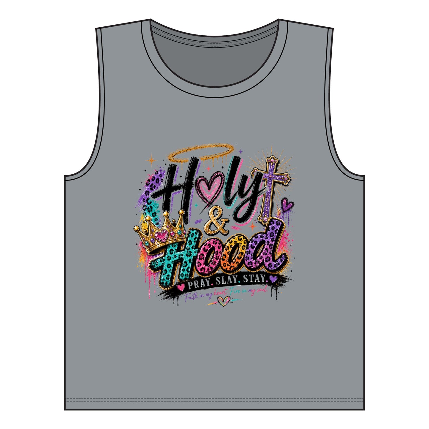 Women's Jersey Muscle Tank Holy&HoodSlay
