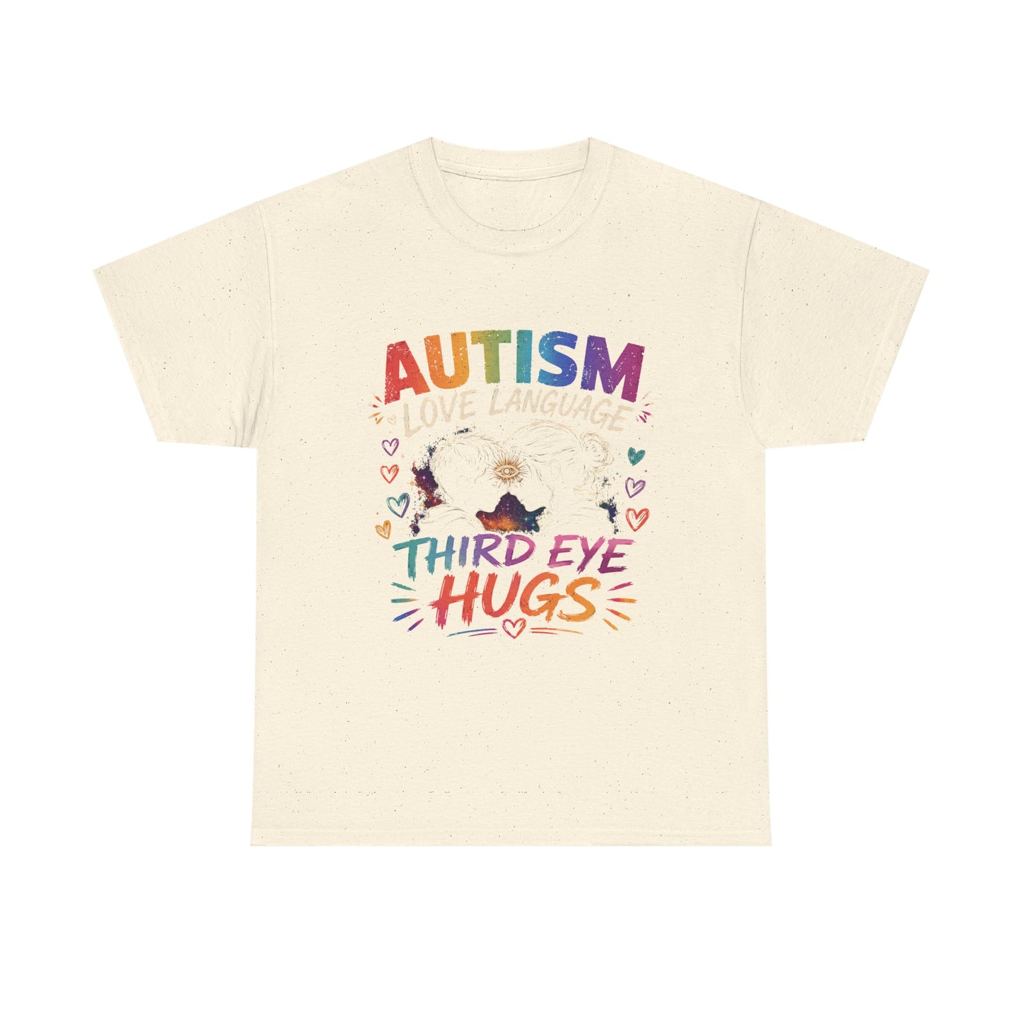 Unisex Heavy Cotton Tee Autism Third Eye Kisses
