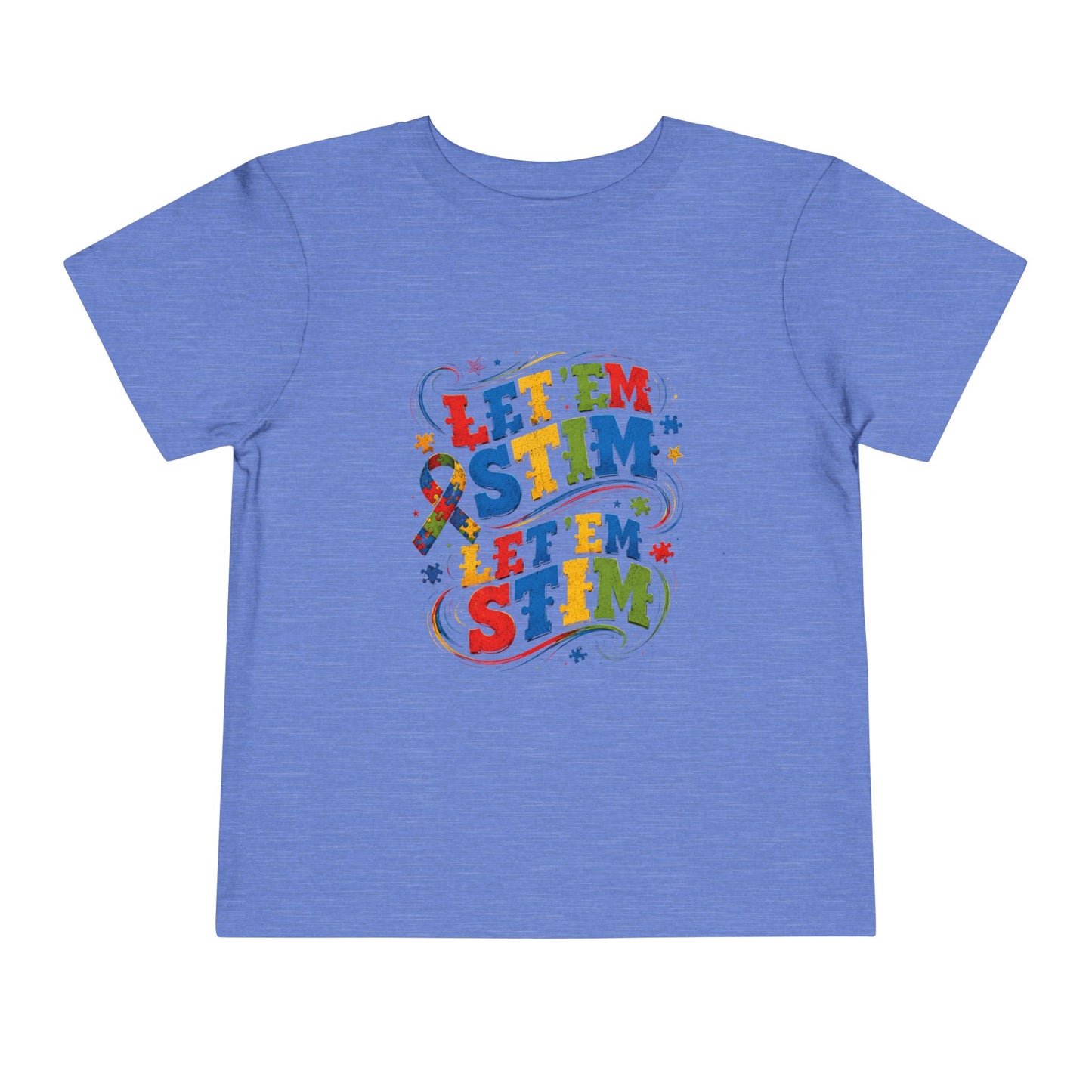 Toddler Short Sleeve Tee Let em Stim