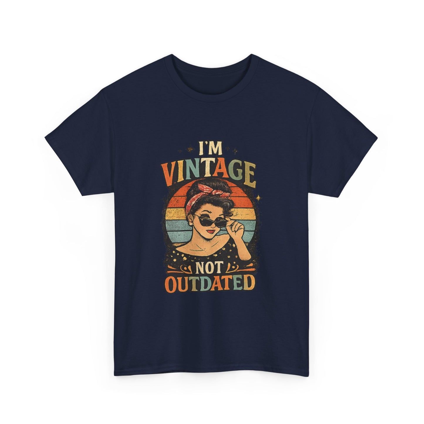 Unisex Heavy Cotton Tee I'm Vintage