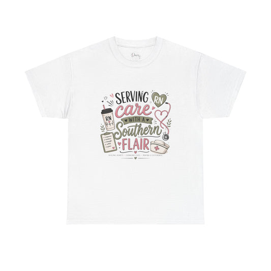 Unisex Heavy Cotton Tee RN Southern Flair