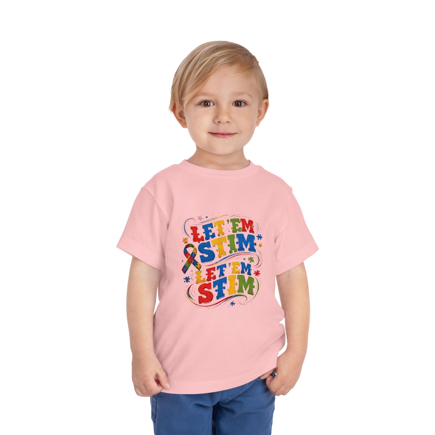 Toddler Short Sleeve Tee Let em Stim