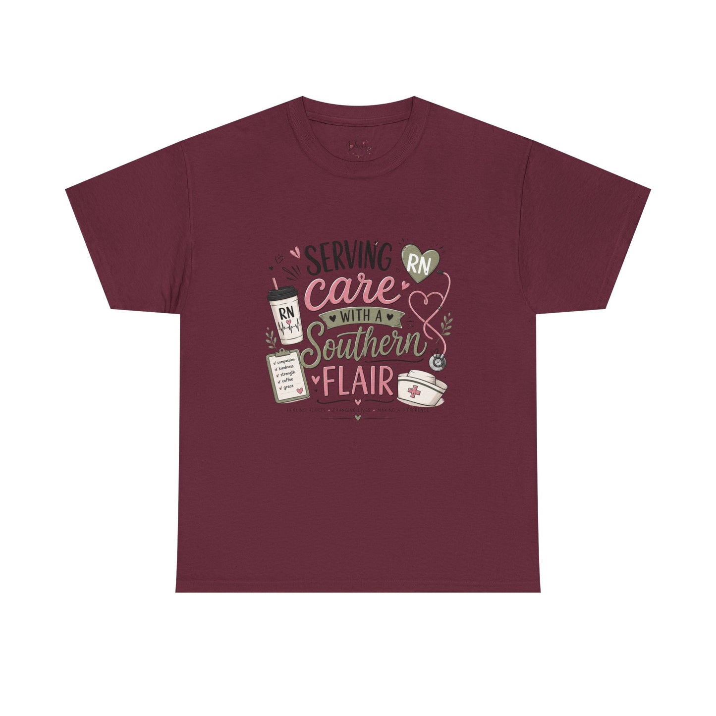 Unisex Heavy Cotton Tee RN Southern Flair