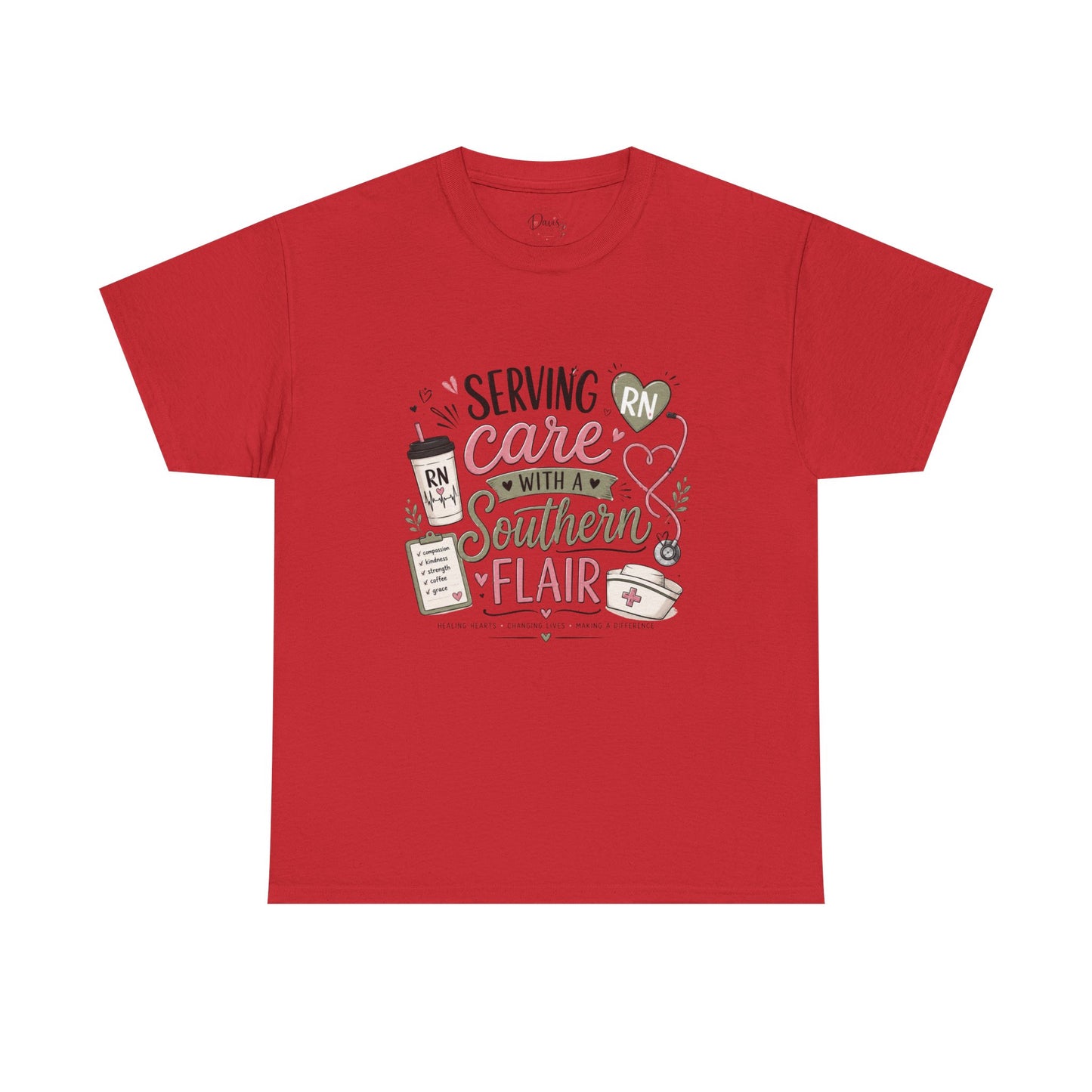 Unisex Heavy Cotton Tee RN Southern Flair