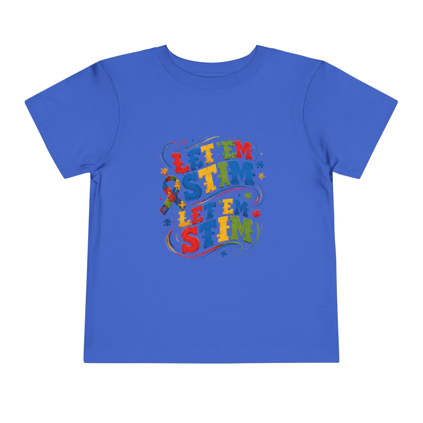 Toddler Short Sleeve Tee Let em Stim