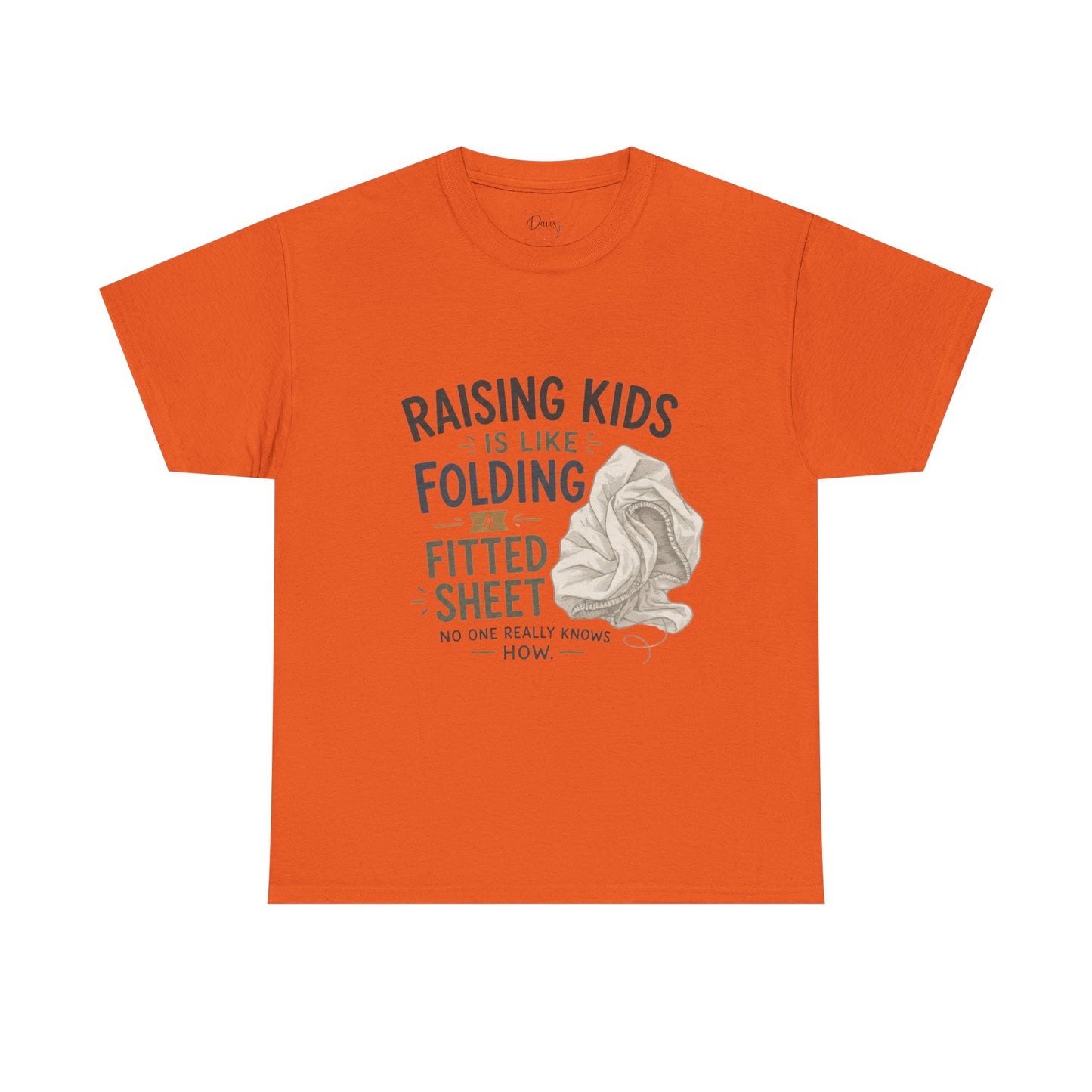Unisex Heavy Cotton Tee Kids & Folded Sheets
