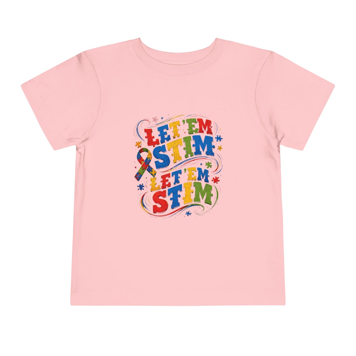 Toddler Short Sleeve Tee Let em Stim