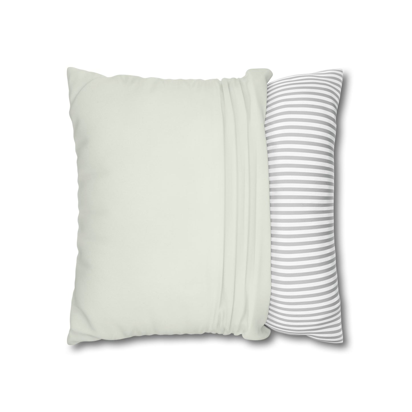 Faith-Inspired Square Pillowcase - "Yah...weh" Psalm 103:1 Breath Prayer Design