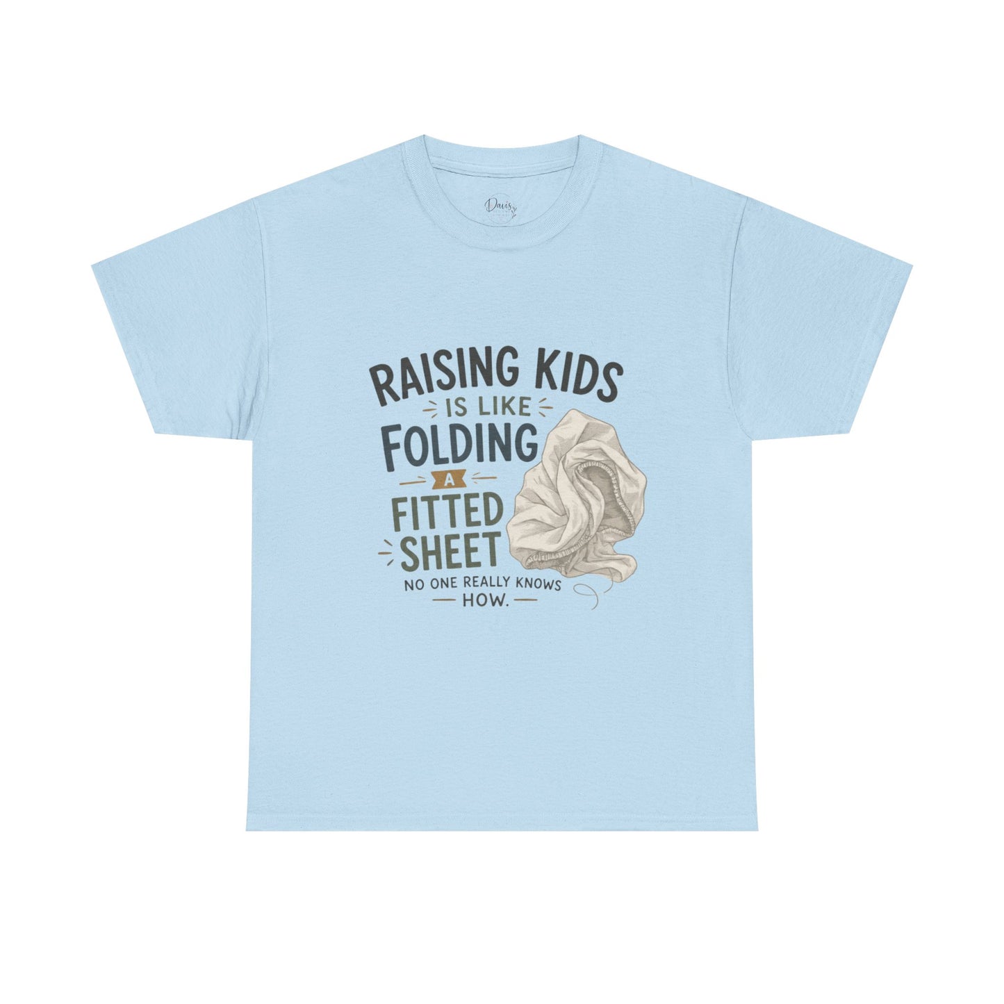 Unisex Heavy Cotton Tee Kids & Folded Sheets