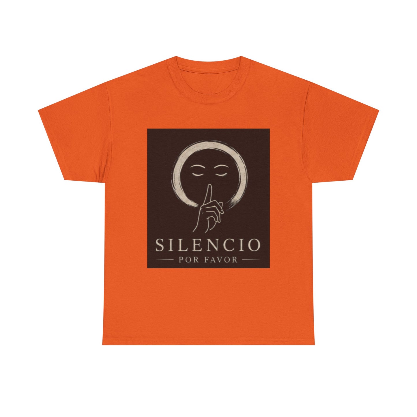 Unisex Heavy Cotton Tee Silencio Circ