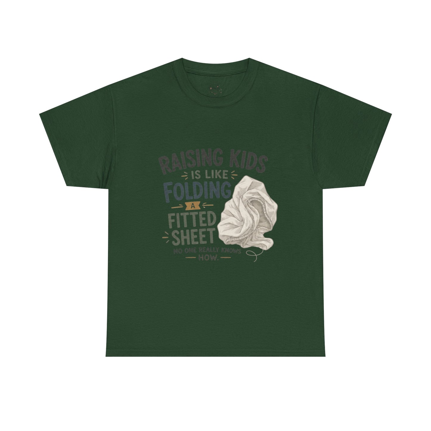 Unisex Heavy Cotton Tee Kids & Folded Sheets