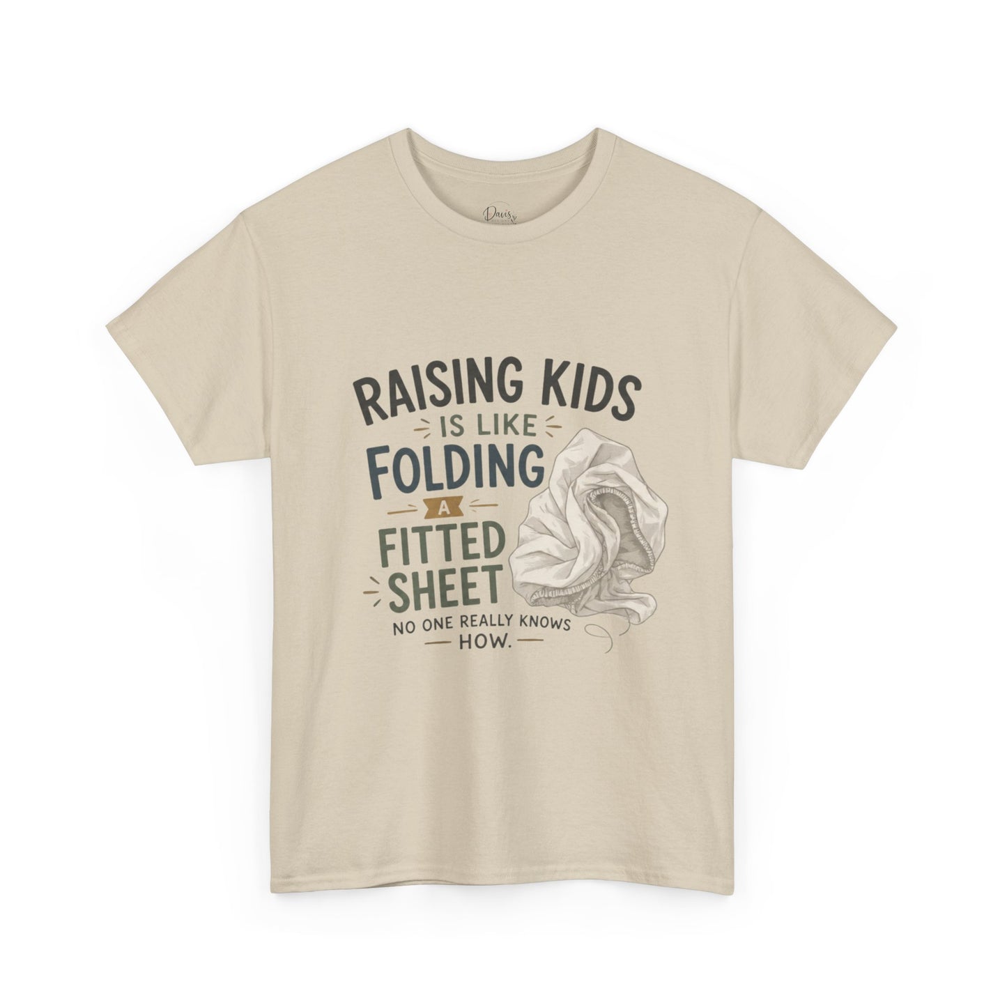 Unisex Heavy Cotton Tee Kids & Folded Sheets